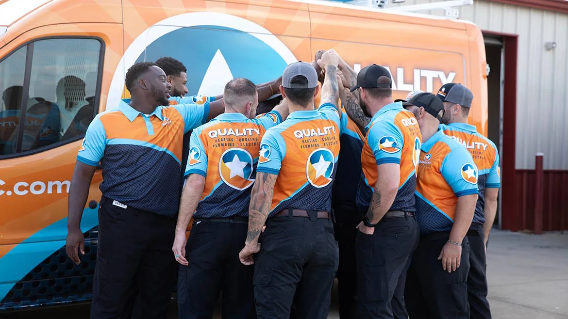 Quality Heating Cooling Plumbing & Electric team