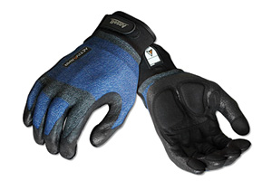 Plumber glove with Kevlar