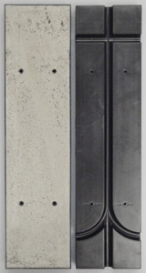 Recycled-material radiant heating panels