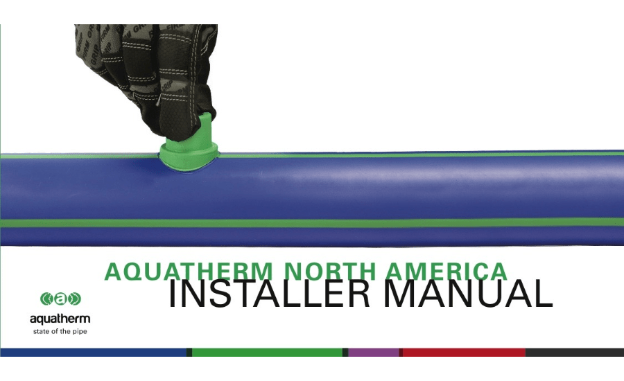 Aquatherm releases updated Installer Manual