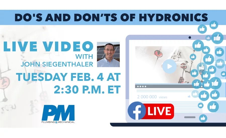 FB live with John Siegenthaler