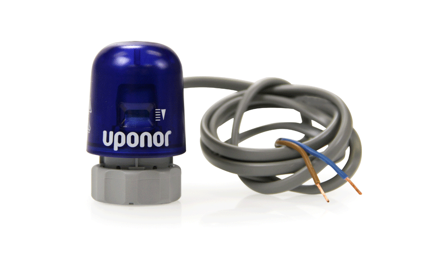 Uponor thermal actuator for stainless steel manifolds 20190429 Plumbing & Mechanical