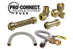 Webstone push-connect ball valves