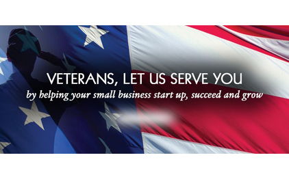 The U.S Small Business Administration announced new measures to help veterans receive small-business loans.