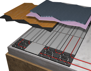 Legend Hydronics radiant panel system