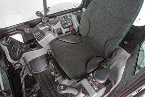 Bobcat excavator instrumentation