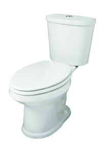 Gerber dual-flush toilet