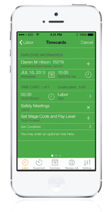 Dexter + Chaney mobile payroll app