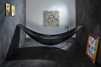 Splinter hammock tub