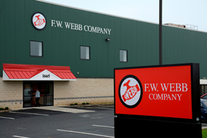 F.W. Webb is expanding into Pennsylvania with the opening of a branch in Allentown.