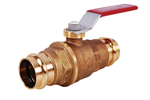 Legend Valve no-lead press ball valve