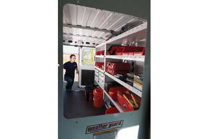 Weather Guard packages for commerical vans