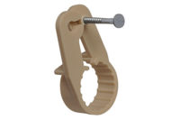 Clamp with preloaded nail