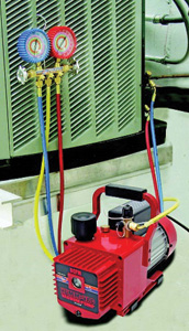 Air-conditioner vacuum pump