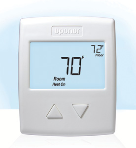 Hydronic heating setpoint controller