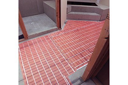 Electric floor heating mat