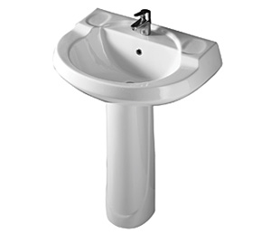 Barclay pedestal lav