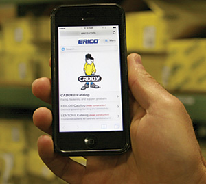 Erico fasteners mobile catalog