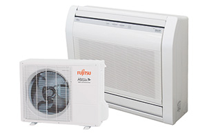 floor-mounted mini-split heat pumps 