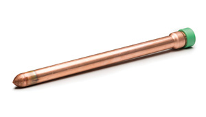 straight copper stub-outs