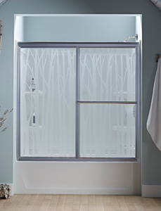 Sterling glass shower door