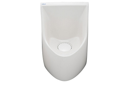 Waterless soybean-based urinal