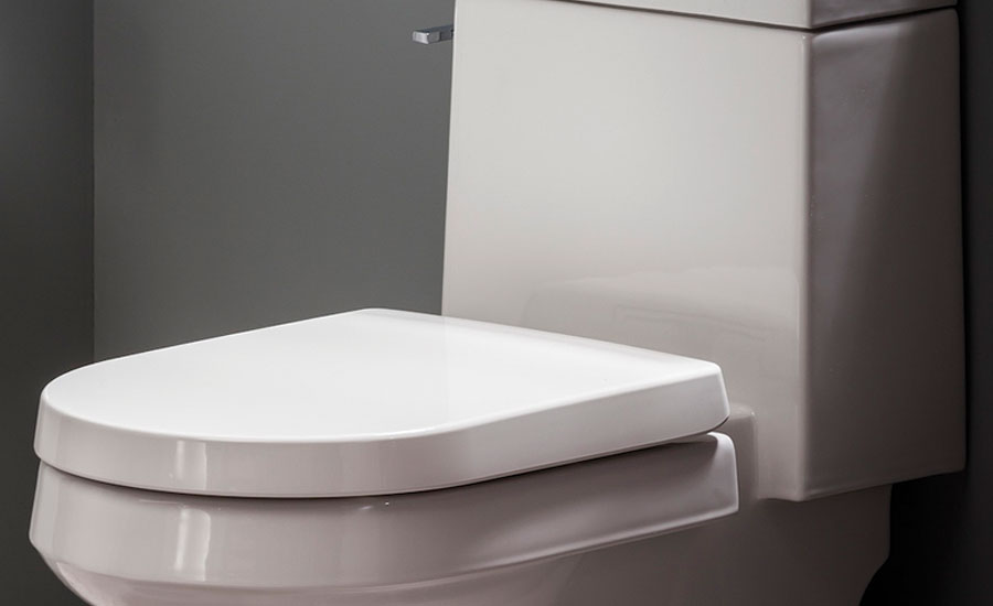 Gerber one-piece concealed trapway toilet