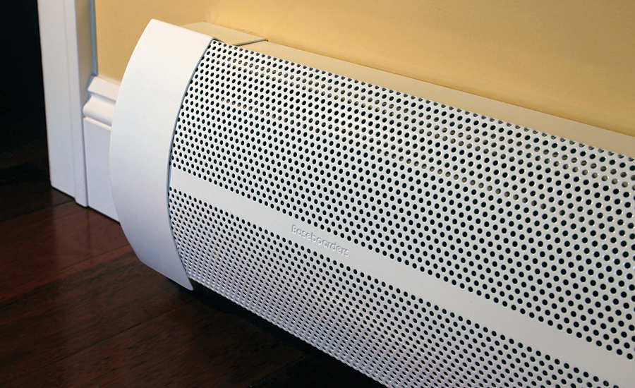 Baseboarders curved baseboard heater cover