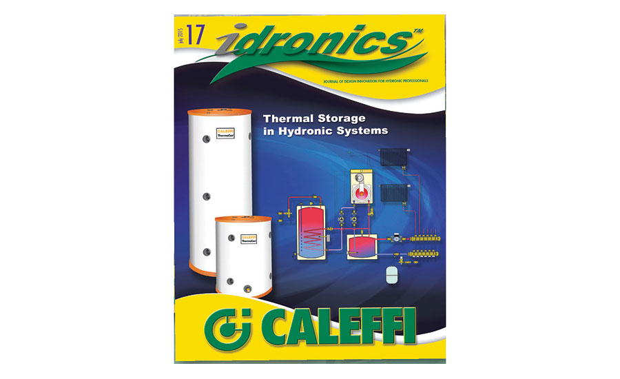 Caleffi idronics-hydronic thermal storage