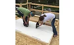 Bradley Corp. gathered volunteers to build this year’s designated Women Build house May 2-5.