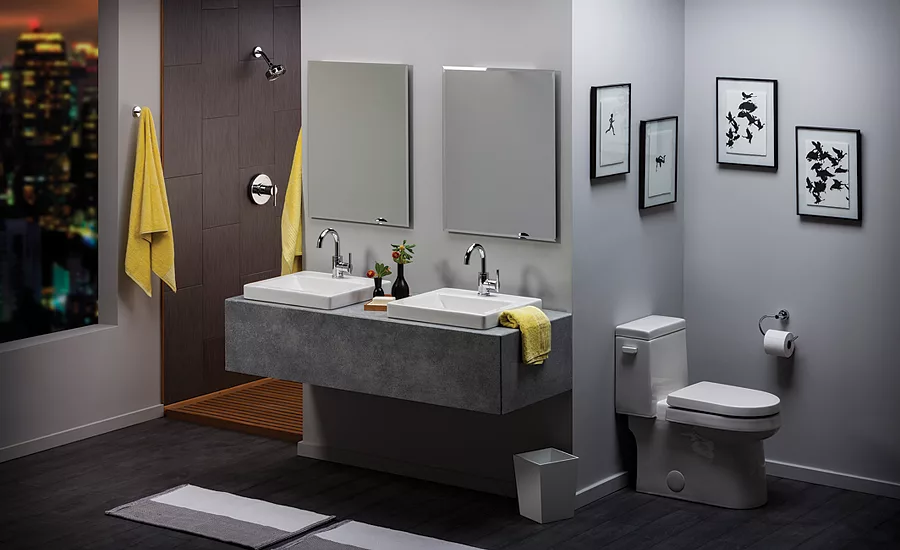 Gerber square lavatory sinks