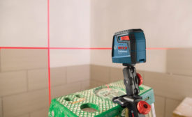 Bosch self-leveling cross-line laser