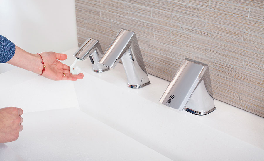 Sloan integrated sink