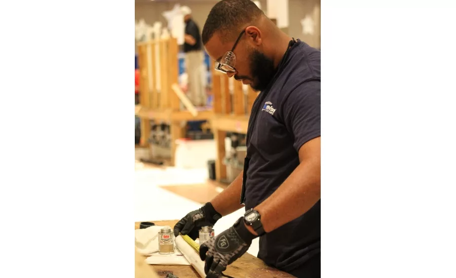 Plumbing and HVAC apprentices from across the country participate in PHCC’s Apprentice Contest during CONNECT 2016, held Oct. 19-21 in San Antonio. Photo credit: Jen Anesi/Plumbing & Mechanical