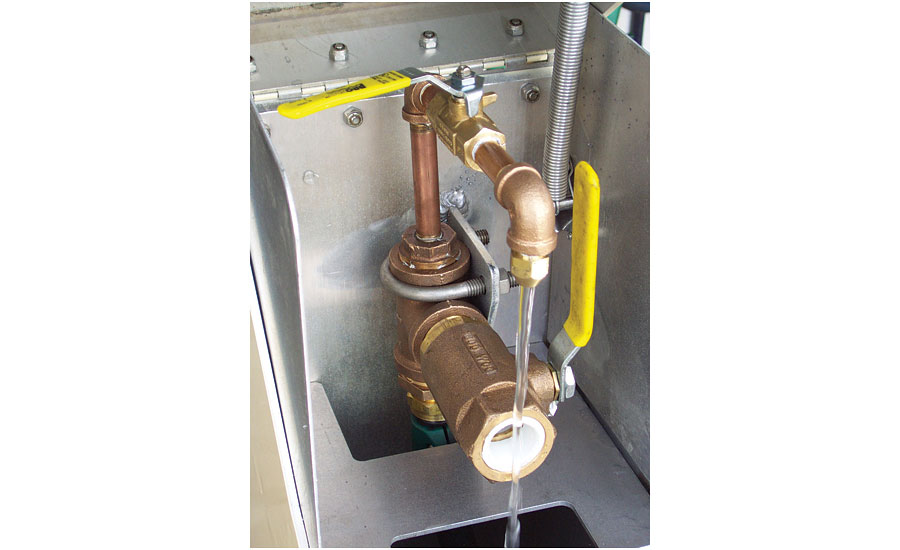 American-MC outdoor water sampling station; water quality, water testing, EZ-01F