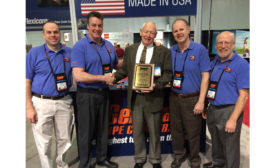 General Pipe Cleaners awarded manufacturers rep Ford Williams the Bob Gelman Lifetime Achievement award Jan. 20