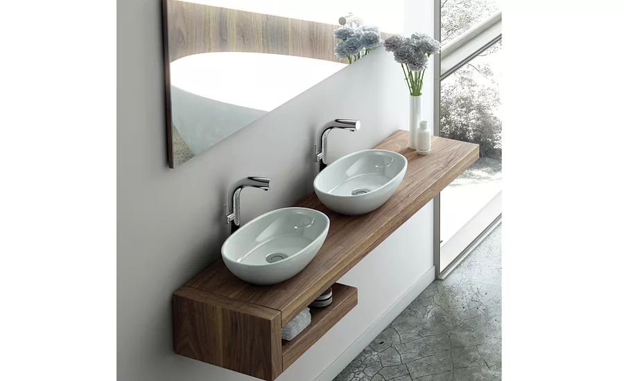 Victoria + Albert vessel bathroom sink