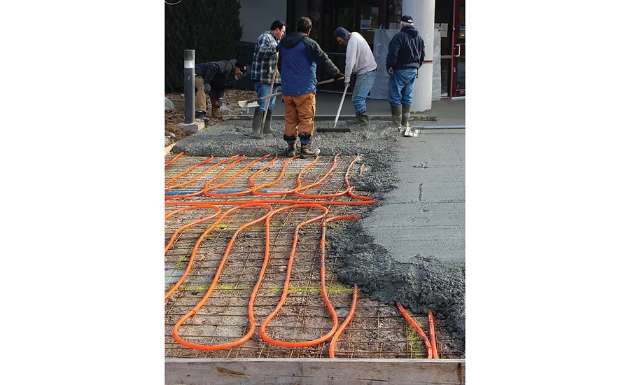 Watts radiant snow-melting system