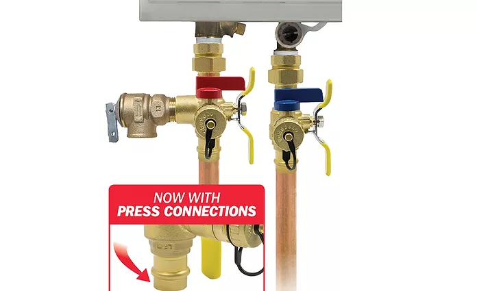 Webstone Nibco Tankless Heater Valve – NSF ANSI 61 & 372 Compliant, 3/4 LF