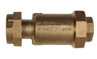 dual check valve