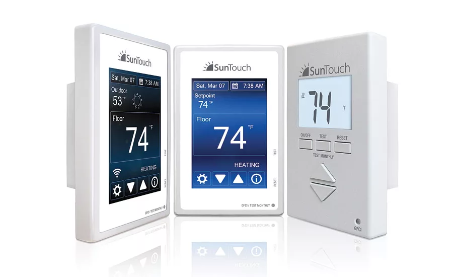 SunTouch floor-warming thermostat