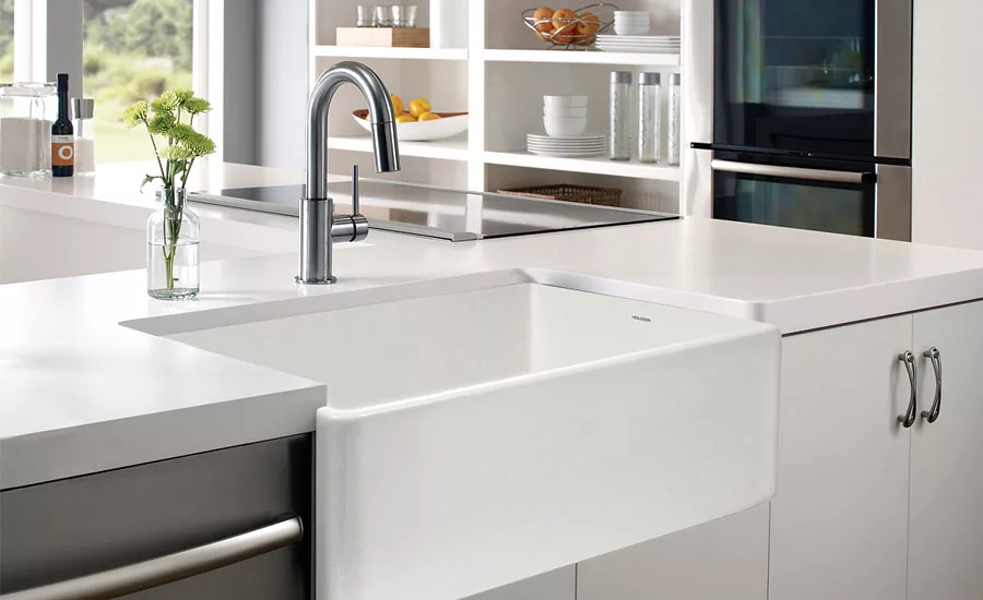 Houzer reversible kitchen sink