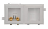 IPS multiple plumbing outlet box