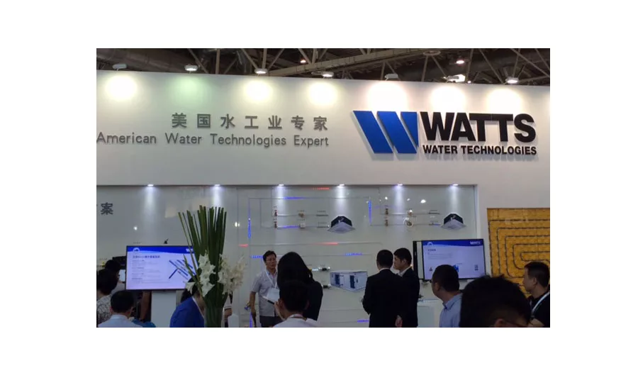 Watts brands itself as the American Water Technologies Expert at ISH China/CIHE.