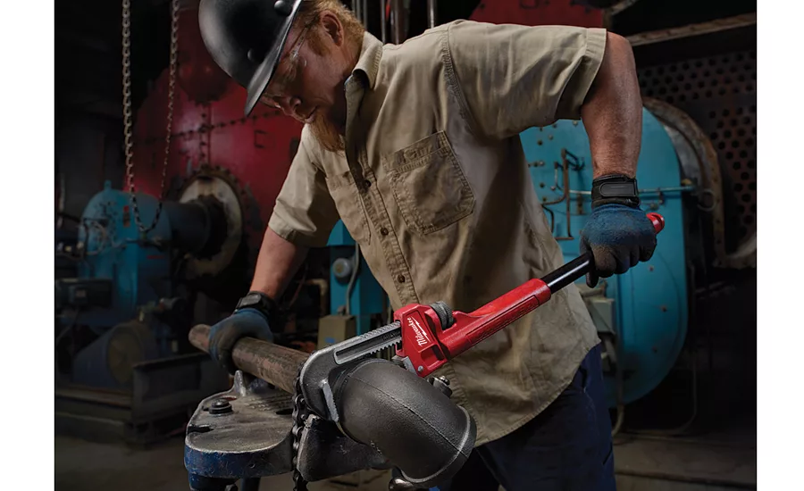 Milwaukee Tool adaptable pipe wrench