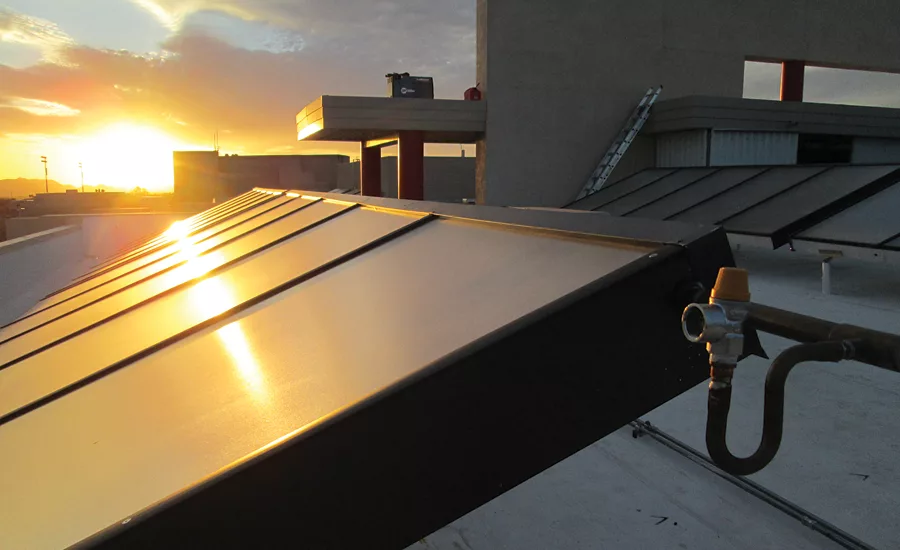 The panels will be used to provide up to 100% of the facility’s cooling