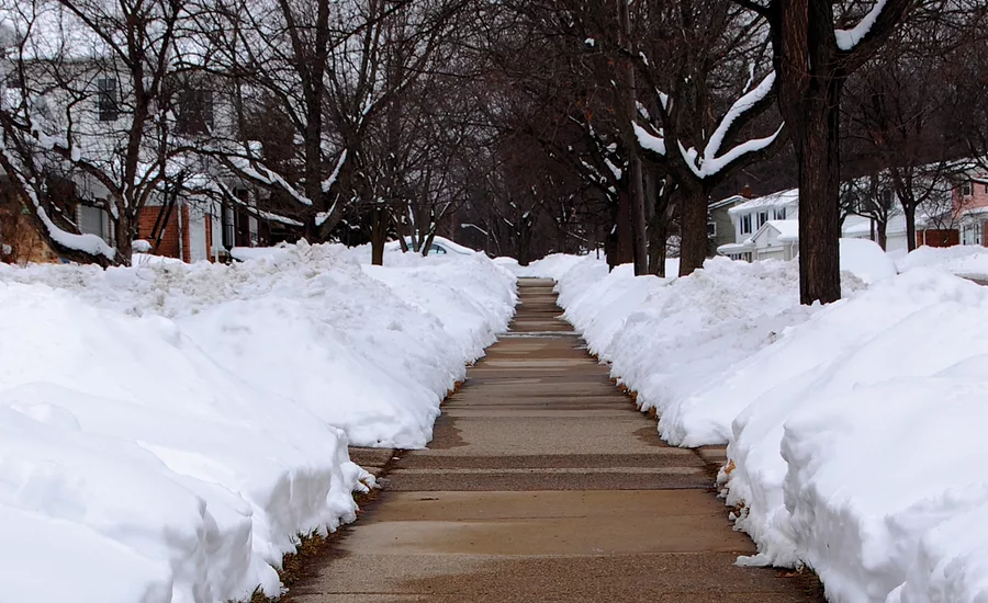 The politics of snow-melt systems