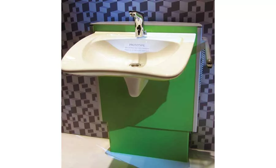 Wheelchair sinks