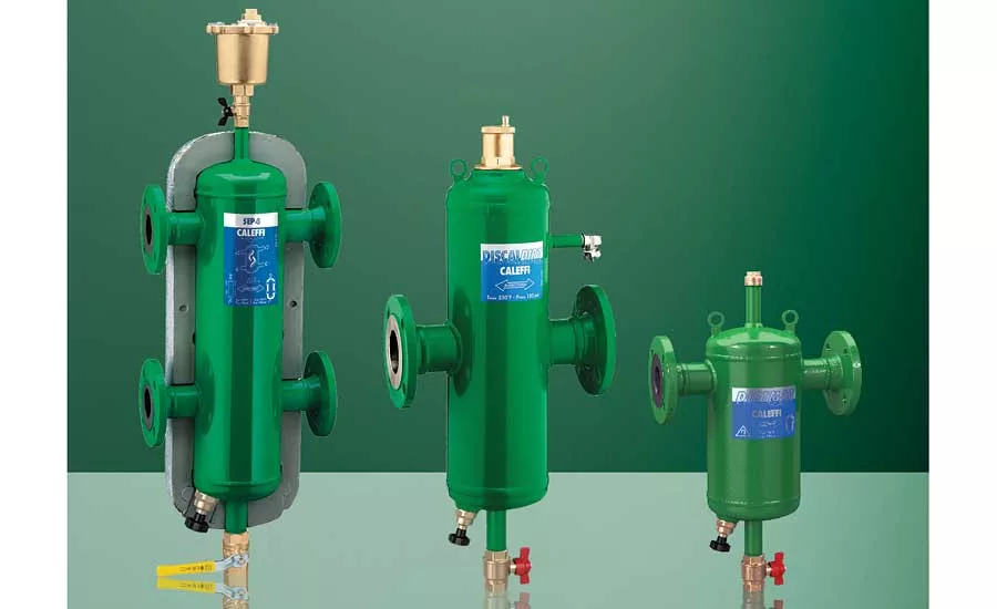 Caleffi air and dirt separators