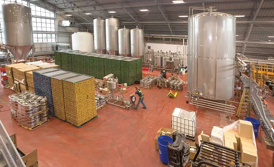 The MadTree brew room